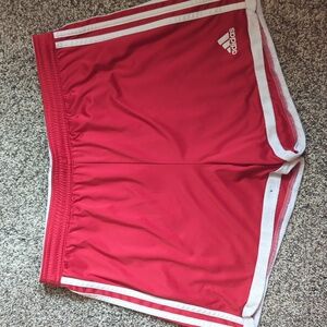 Adidas Red Climalite Shorts Size M